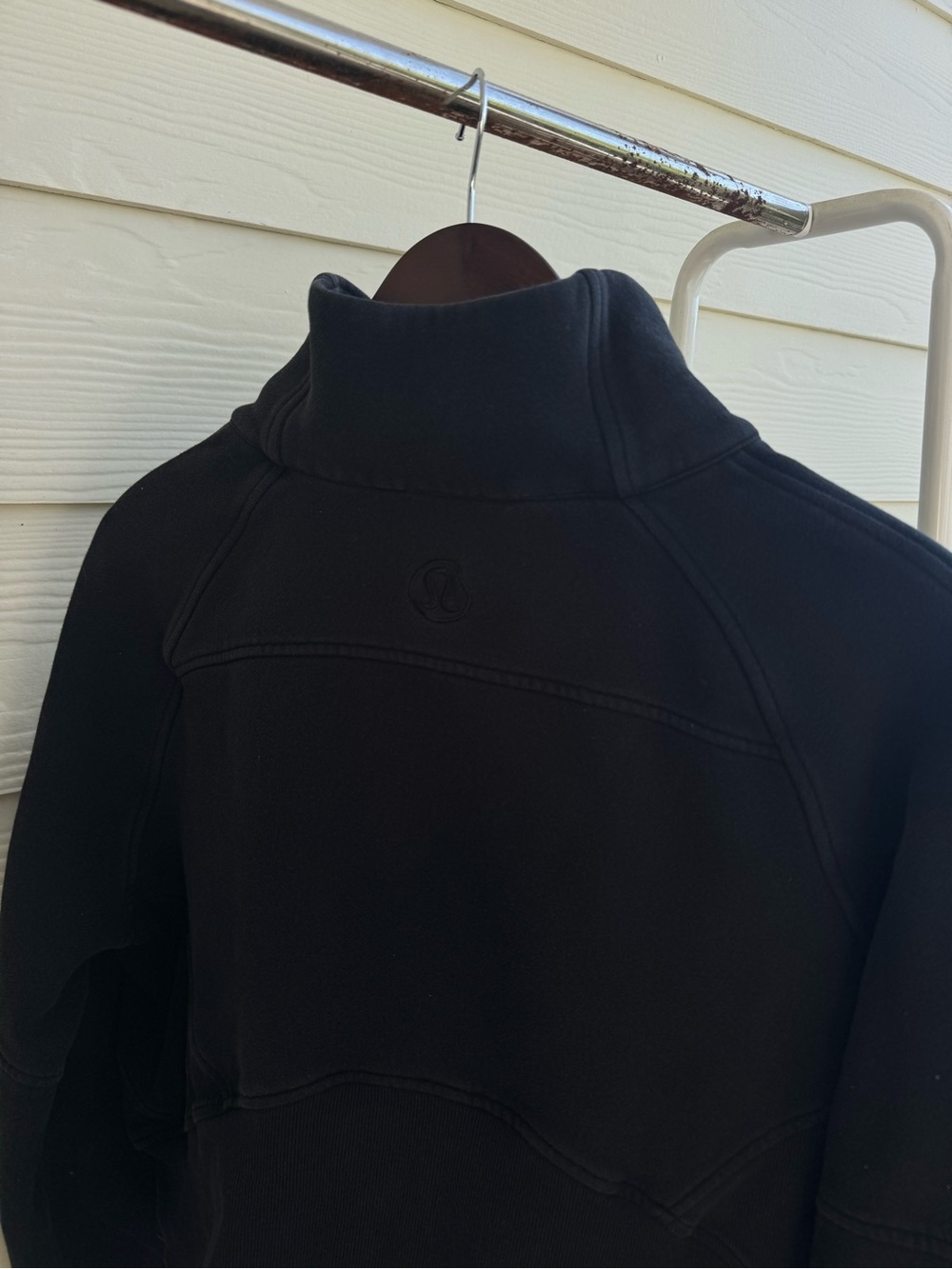 Black Lulu Lemon Scuba Jacket - Picture 5 of 5